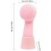 Facial Cleansing Brush Rotating Cleansing Soft Silicone Brush Soft Silicone Rotating Cleansing Brush 2-in-1 Design for Deep Clean & Gentle Exfoliation - Buy Online on GoSupps.com