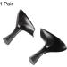 HARFINGTON Heel Repair Replacement - 1 Pair High Chunky Heel DIY for Women Shoes Black - International Shipping Available - Buy Online on GoSupps.com