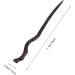 Minkissy Wood Hair Stick Chinese Hair Pin Japanese Hair Chopstick Retro Hair Accessories for Women Long Hair Bun As Shown 1 - Buy Online on GoSupps.com