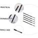 Angoily Oblique Eyeliner Brush 10 Pcs Makeup Brush Eyebrow Brush Girls Eyeliner Brush Practical Eyeliner Brush Make up 16x0.7cmx2pcs Blackx2pcs - Buy Online on GoSupps.com