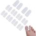 Soft Silicone Toe Protectors - Set of 10 Pairs | Prevent Friction, Hammer Toes, Blisters, Corns | Relief for Ingrown Toenails | Different Sizes with Holes - Buy Online on GoSupps.com