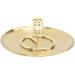 Moxa Coil Holder - Round Base Removable Collector for Safe Moxibustion | Compact Gold Design - Buy Online on GoSupps.com