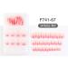 dijiusidy False Nail Perfect Matching Simple to Wear Fingernail Full Coverage Press Type Strong Viscosity Adjustable Paster Type 18 F741 Type 18 F741 - Buy Online on GoSupps.com