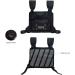 Klykon Reflective Chest Bag for Men and Women - Fashion Harness Utility Bag for Night Running and Hiking (Black) - Buy Online on GoSupps.com