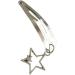 Women Hairpin Hair Clip Star Children Stage Flicker Pendant Simple Star 2000s Girls Headdress Hair Barrette - Buy Online on GoSupps.com