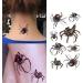 DNHCLL 15 Sheets 3D Spider Temporary Tattoo Sticker Set - Waterproof Body Art Decal for Halloween Day | Halloween Temporary Tattoos - Buy Online on GoSupps.com