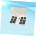 Buy Kombiuda Holder Case Box - Travel Suitcase Pocket Lens Holder Storage Set & Tweezers Clamshell - Black 15.8x9.5cm - International Shipping Available - Buy Online on GoSupps.com