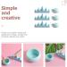 FOMIYES 5 Sets Nail Art Brush Cup Nail Art Supplies Nail Pens Makeup Brush Organizer Sponge Holder Soak Off Bowl Nail Art Cups Makeup Brush Holders for Vanity Manicure Accessories Plastic - Buy Online on GoSupps.com