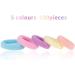 100pcs Hair Ties for Toddler Girls Soft Elastic Hair Ties Bands Mini Hairbands Ponytail Holders Seamless Hair Bands for Baby Kids (Assorted Colors) - Buy Online on GoSupps.com