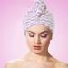 Urieo Microfiber Hair Towel Super Soft Quick-Drying Turban for Women & Girls | Absorbent Head Wrap with Buttons - Buy Online on GoSupps.com