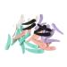 JIHUOO 100pcs Small Plastic Spatula Cream Spatula Plastic Cosmetic Spatula Cream Spoon for Facial Mask