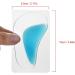 Silicone Arch Support Insoles - Blue 20 cm | Comfortable Foot Support for All Day Relief - International Shipping Available - Buy Online on GoSupps.com