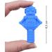 ARK Biting & Chewing Attachment for Pens - Sensory Chewing Tool for Autism Teething & Chewing Needs | Firm Royal Blue Robot Design - Buy Online on GoSupps.com