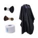 Beatifufu Set 4 Hairdressing Tools Set Barber Neck Band Hairdressing Gown Hairdressing Cape Professional Salon Barber Neckband Haircut Cape Hair Cutting Cloak Hair Coloring Apron Plastic