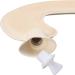 LBEC 1L Hot Water Bottle - Explosion-Proof U-Shaped Soft Cover for Pain Relief - Gray - Buy Online on GoSupps.com