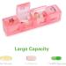 Large Weekly Pill Organizer - 4 Times a Day Medication Case for Supplements - Rainbow Colors - 7 Day Sukuos Moisture-Resistant Set - Buy Online on GoSupps.com