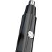 Sleek Electric Nose Hair Trimmer for Gentle Grooming - Black | International Shipping Available - Buy Online on GoSupps.com