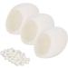 Lot de 50 Boules Exfoliantes de vers Soie pour un Nettoyage en Profondeur Soins du Visage Cocons en Soie Naturelle pour claircir la Peau Convient les Types de Peau - Buy Online on GoSupps.com