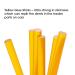 16PCS Yellow Keratin Glue Sticks for Hair Extensions - Professional Hot Melt Adhesive Sticks - Buy Online on GoSupps.com