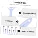 TOVINANNA Scalp Massage Roller - Portable 6-Piece Head Massager Tool for Stress Relief & Circulation - Buy Online on GoSupps.com