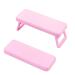 Nail Arm Rest Hand Cushion PU Leather Nail Cushion Foldable Nail Armrest Cushion For Beauty Salons And Home Manicure Foldable Nail Hand Cushion Nail Arm Rest Pu Leather Nail Hand Rest For Home Use Pink