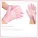 FRCOLOR 1pair Moisturizing Gloves Spa Gloves High Heels for Women Closed Toe Hand Care Supplies Girls Glove Girls Socks Hand Care Covers Pink Skin Friendly Cosmetic Bag Sebs Girl Child 21.5x13cm - Buy Online on GoSupps.com