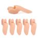 MICPANG Bunion Corrector - Gel Silicone Pads Splint for Bunion Relief - Big Toe Separator Cushion - Peach (3 Pairs) - Buy Online on GoSupps.com