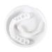 6 artificial braces formable teeth white easy to clean top and bottom instant veneers prostheses for trust fit perfectly with your teeth and your gums