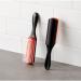 Diane 9-Row Professional Styling Brush - Nylon Pins for Thick or Curly Hair - Ideal for Wet Hair, Conditioning, and Blowdrying - Black & Red - 1 Count - Buy Online on GoSupps.com