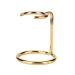 Men's Gold Stainless Steel Shaving Brush Stand | Premium Shaver Holder for Home & Travel | Luxury Shaving Accessories - Buy Online on GoSupps.com