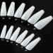 Long Coffin Board Fake Nails - Natural Color 504 Pieces Full Cover Acrylic Nails for DIY Ladies Nail Salon - Ballerina Shape, 10 Sizes - Buy Online on GoSupps.com