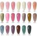 VILLEVARA Semi-Permanent Varnish 1KG Raw Materials Nail Art Design Varnish Soak Off LED UV 20 Colors UV Gel Nail Polish - (Color: V071) - Buy Online on GoSupps.com