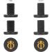 Oath Pro Scooter Bermuda Grips - Black Super Soft TPE with Bar End Plugs, Orange Accents - Buy Online on GoSupps.com