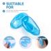 Minkissy Waterproof Ear Covers for Salon - 10 Pairs Blue Silicone Ear Protectors - Buy Online on GoSupps.com
