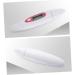 Baluue 2pcs 3 1 Facial Moisture Oil Tester Skin Detector Facial Moisture Meter Skin Analyzer Sensor White 13.5X2 CMx2pcs Pink+whitex2pcs - Buy Online on GoSupps.com