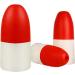 OROOTL Crab Trap Buoy Float 6x14 Inch - Pack of 2 | Fishing Marker Buoys for Kayak, Canoe, Boat, Crab Pots, Shrimp Trap - Red White Color - Buy Online on GoSupps.com