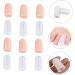 Healifty 12 Pairs Toe Splitter High Heel Protectors - Silicone Gel Toe Sleeves for Ingrown Toes - Breathable & Assorted Colors - Buy Online on GoSupps.com