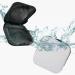 SQHY 2 Pack Hearing Aid Cases (One Black and one White) Waterproof Hearing Aid Protection Storage Box Built in High Elastic Silicone Air Cushion Ball to Prevent The Hearing Aid from Broken - Buy Online on GoSupps.com