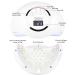JEWHITENY 72W UV LED Nail Lamp with 4 Timers and Automatic Sensor for Gel Polish Curing - Buy Online on GoSupps.com