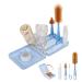 Yotime travel baby bottle holder with a bottle brush baby set for must have travel with baby his friends and relatives visit blue