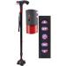 Old Man Crutches Music Sticks Anti Skid Four Foot Alarm Canes Aluminum Alloy Lamps with Old Crutches Practical - Buy Online on GoSupps.com