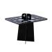 FRCOLOR Make up Kit Makeup Brish Air Drying Tree Cosmetic Brush Holder Cosmetic Brush Rack Display Stand Makeup Brush medium Black