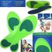 Orthotic Insoles for Plantar Fasciitis Treatment | Arch Support | Back Heel Pain Relief | UK Size 3-4.5 - Buy Online on GoSupps.com