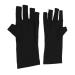 Fingerless UV Protection Manicure Gloves 2 Pairs UV Gloves Excellent Elasticity Art UV Blocking Gloves for Nail Gel Dryer Professional Fingerless Gloves for Protecting Hands from UV Nail Lamp Black - Buy Online on GoSupps.com