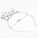Silver BAHABY Bride Headband for Bridal Shower, Bachelorette Party & Wedding - Buy Online on GoSupps.com