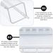 GANAZONO 3pcs Cucumber Mold Square Cucumber Growing Molds Solar Water Fountain Stereotypes Pp Ginseng Fruit - Buy Online on GoSupps.com