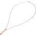 Mindful Breathing Necklace Necklace Stainless Steel Reduces Stress Portable Anxiety Whistle for Women and Men Mindfulness Deep Tool Relief Relaxation Meditation Calming Down Panic Attack(Rose Gold) - Buy Online on GoSupps.com