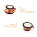 Buy 2 Sets Diaphragm Pediatric Accessories | Membrane Parts for Cardiology & Child Bell Jar | International Shipping - Buy Online on GoSupps.com