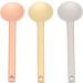 Metal Cosmetic Spatula Round Head Lightweight Spoon for Cream Mask Makeup - Buy Online on GoSupps.com