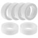 Mikinona Lash Tape 6 Rolls make up kinds of eyelashes tool large Fake eyelashes non-woven tape roll False Eyelash Auxiliary make up tape dedicated makeup tape extend white eyelash tape